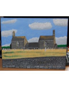 Twin Chapels St Ives Painting